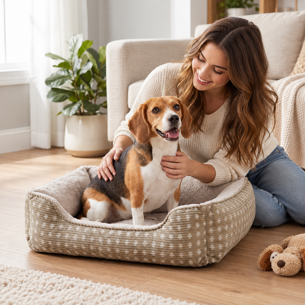 Cozy Cuddler Pet Bed
