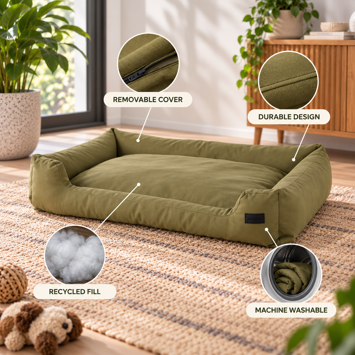 Durable Sofa Pet Bed
