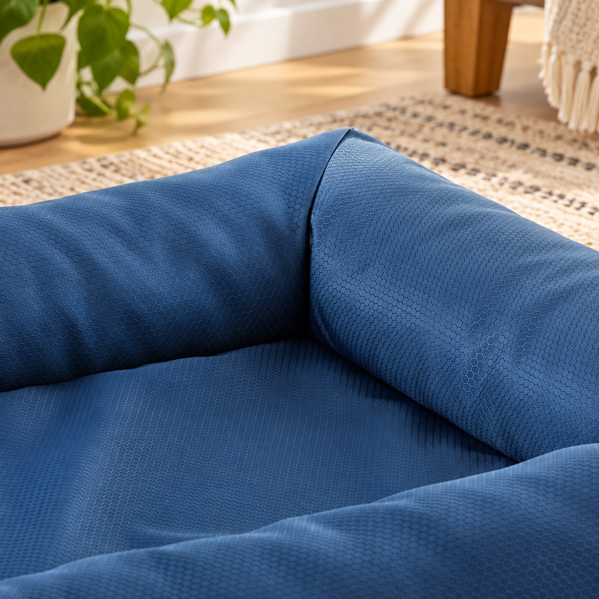 Large Bolster Pet Bed
