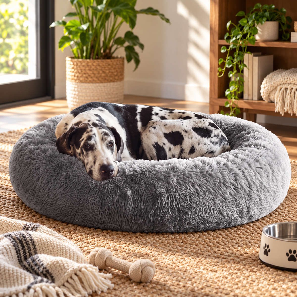 Calming Donut Dog Bed