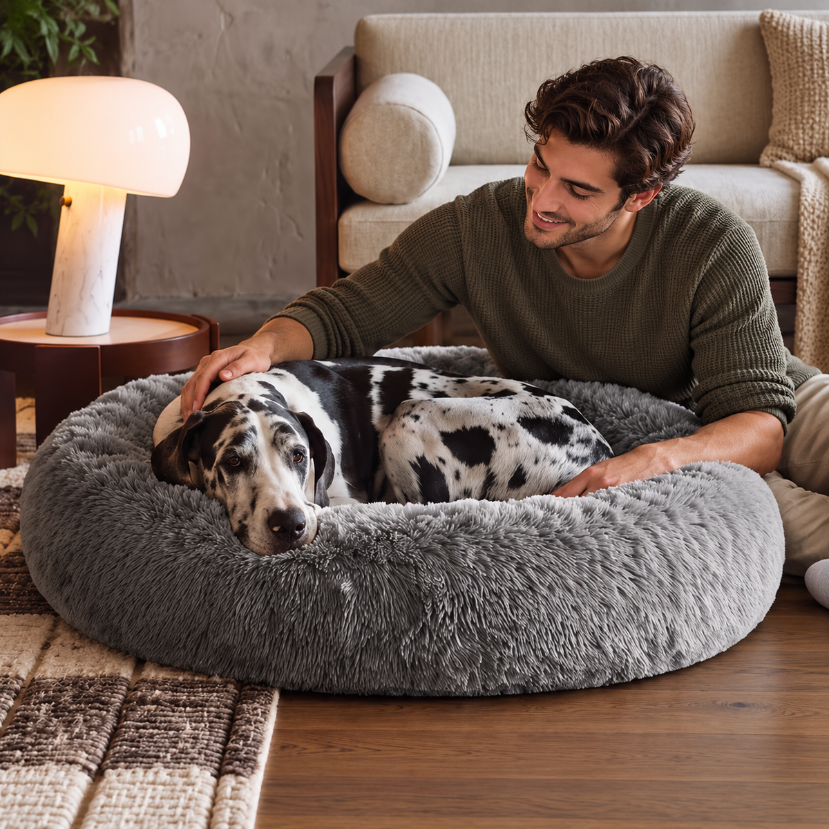 Calming Donut Dog Bed
